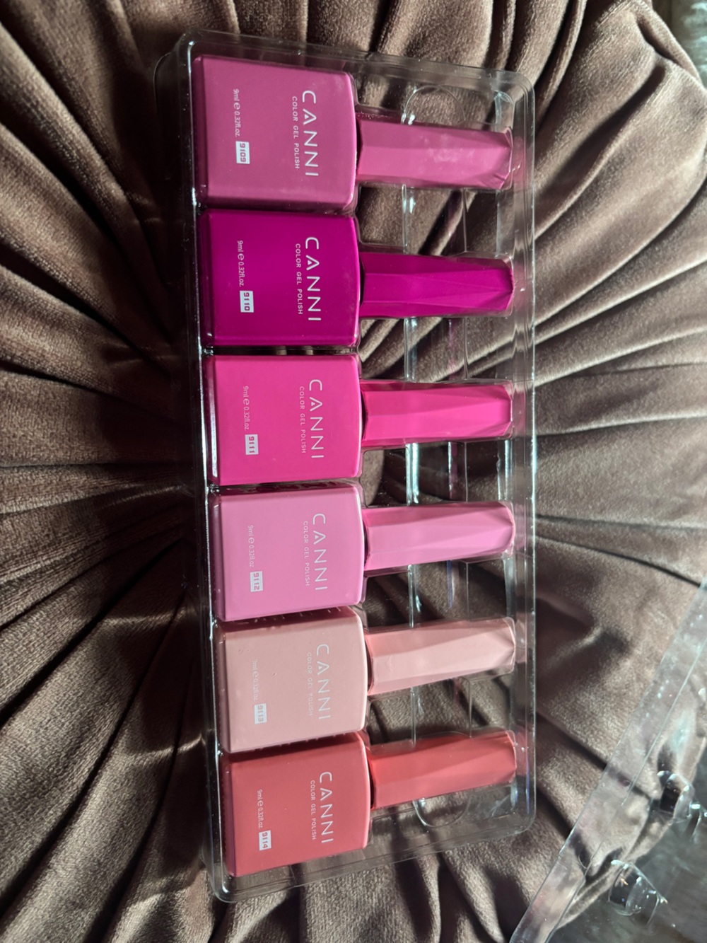 Canni Collection New Formula Gel Nail 6 PC Set x 9mL HEMA FREE NON TOXIC - Picture 12 of 12